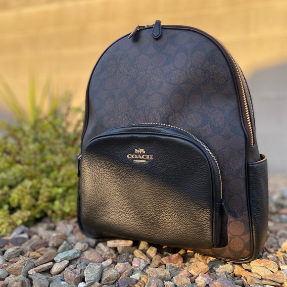 coach large court backpack